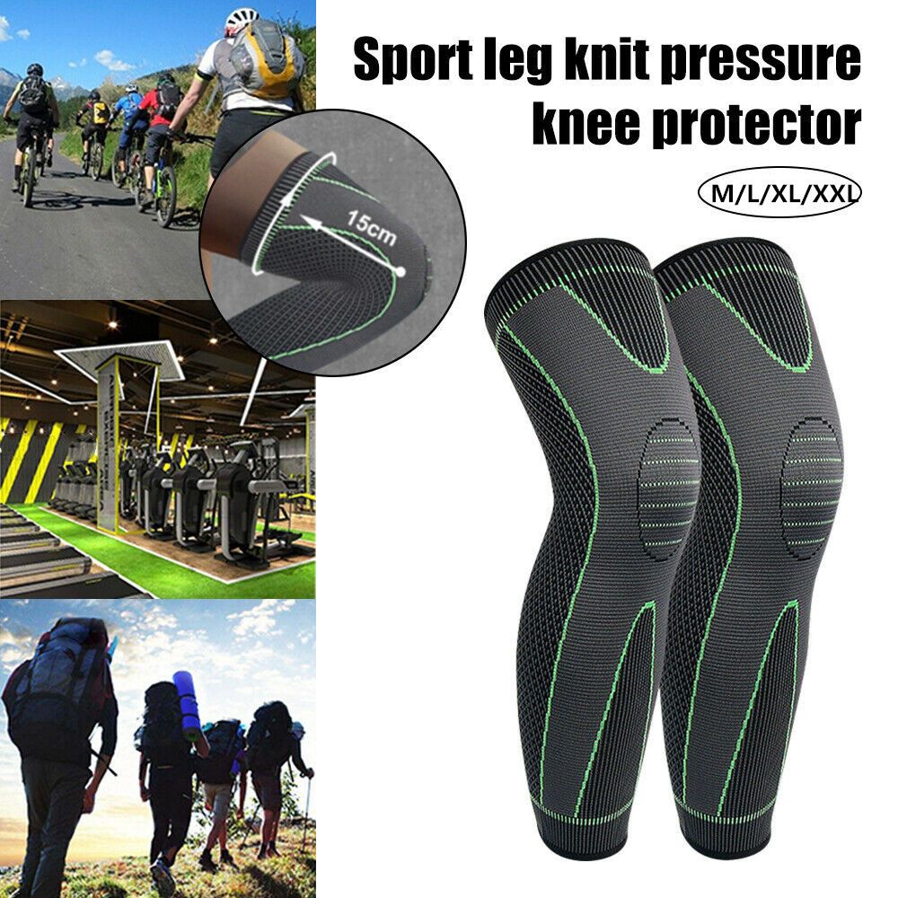 Knee Sleeve Pair - Genouillère de soutien Compression longues jambes