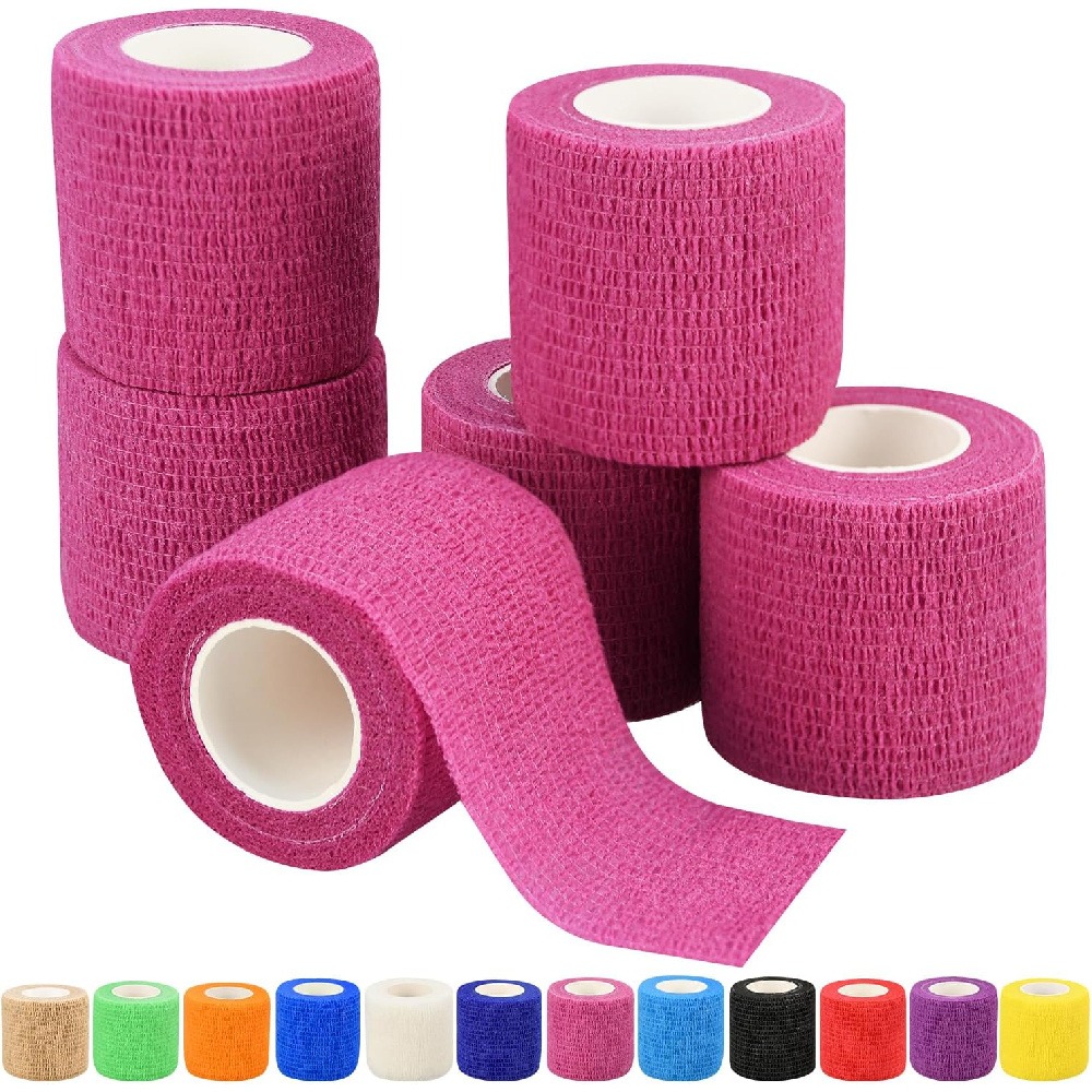 Finger Tape Athletic - 2 bandages cohésifs auto-adhésifs, bande élastique