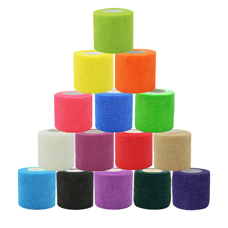 Finger Tape Athletic - Bandes élastiques auto-adhésives colorées pour le