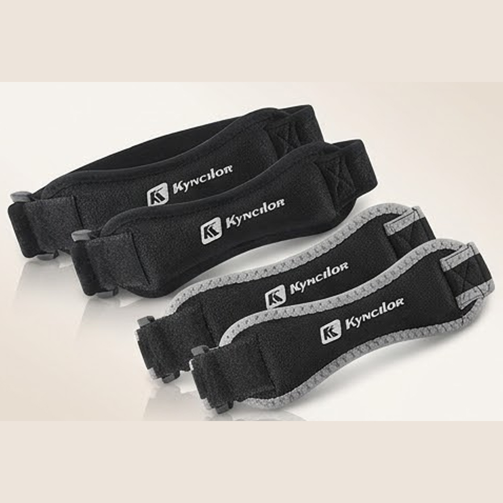 Knee Sleeve Pair - 2 Sangles Rotuliennes de Protection Sportive