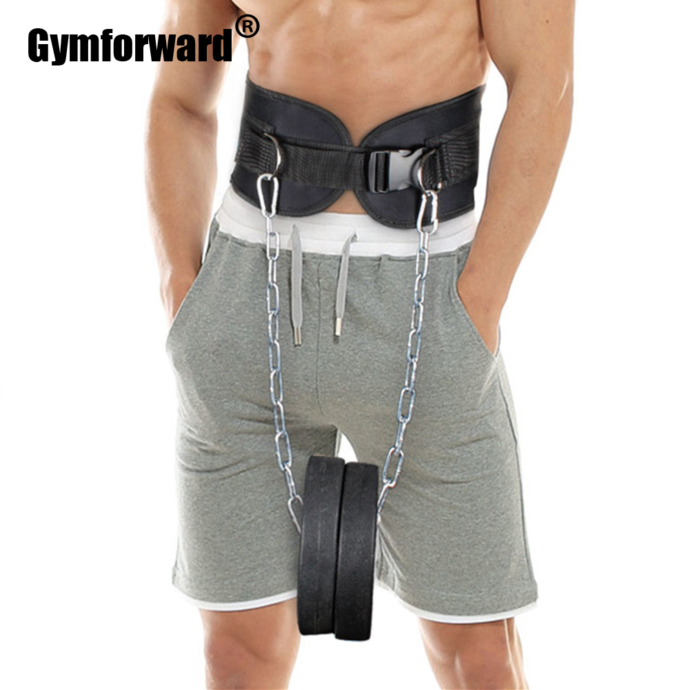 Crossfit Equipment - Ceinture d'haltérophilie avec chaîne, ceinture de