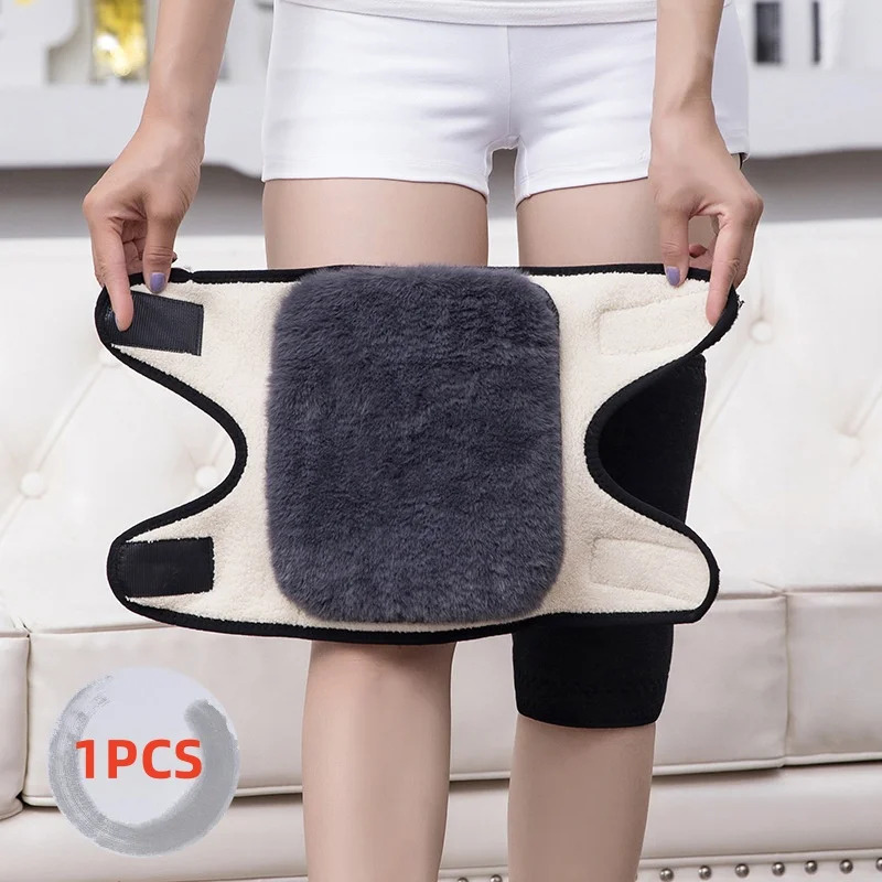Knee Sleeve Pair - 1 pièce, genouillères chaudes d'hiver pour