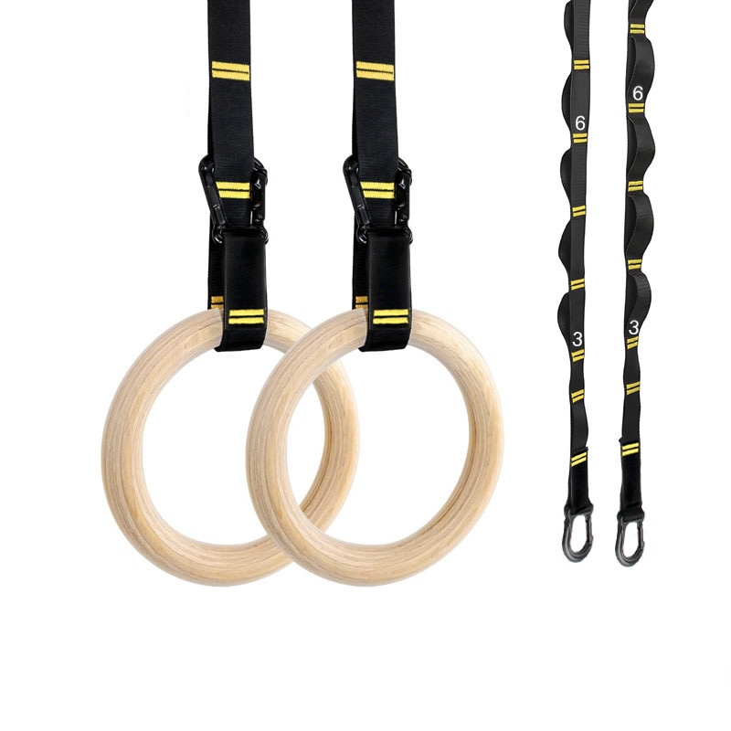 Gymnastic Ring Wood - Anneaux de gymnastique de 28 mm