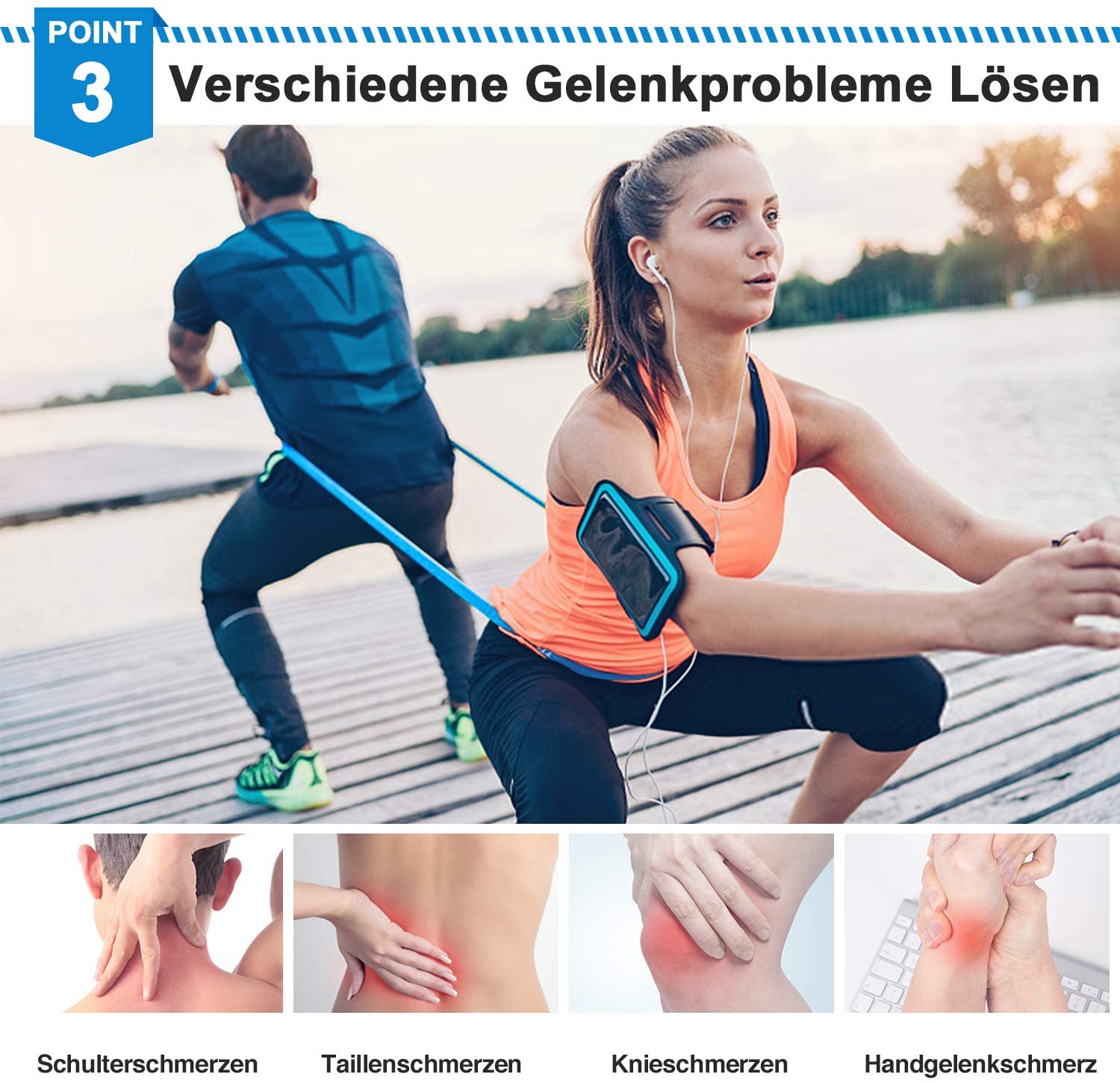 Bandes de Fitness élastiques 3 - Finger Tape Athletic avis et prix