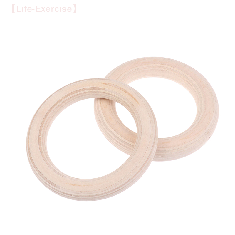 2 pièces/paires anneau en bois - Gymnastic Ring Wood avis et prix