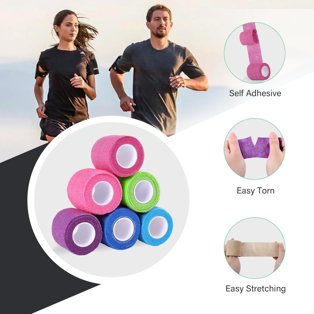 2 bandages cohésifs auto-adhés - Finger Tape Athletic avis et prix
