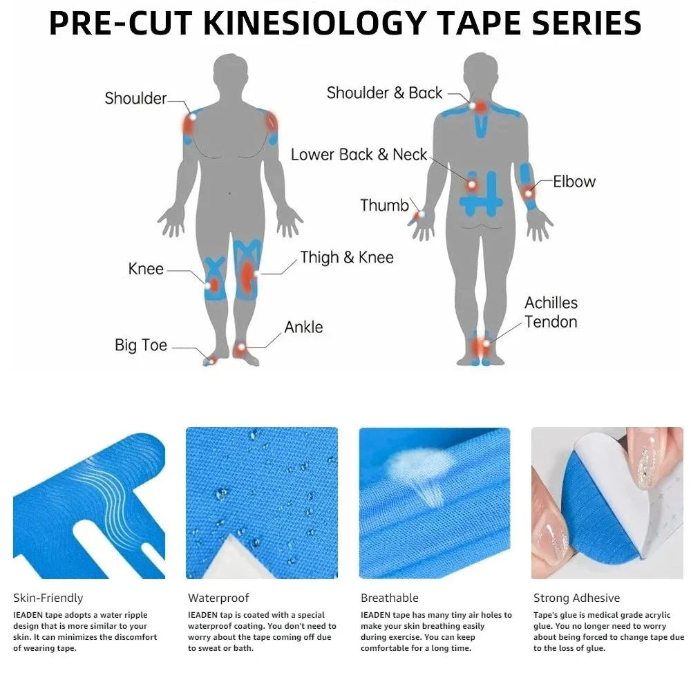 10 pièces ruban de kinésiologi - Finger Tape Athletic avis et prix