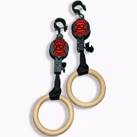Anneaux de Fitness en bouleau, - Gymnastic Ring Wood avis et prix