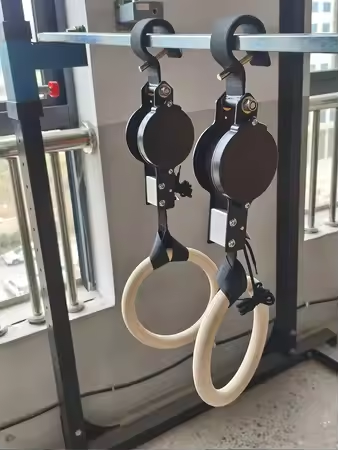 Anneaux de Fitness en bouleau, - Gymnastic Ring Wood avis et prix