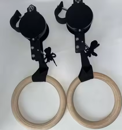 Anneaux de Fitness en bouleau, - Gymnastic Ring Wood avis et prix
