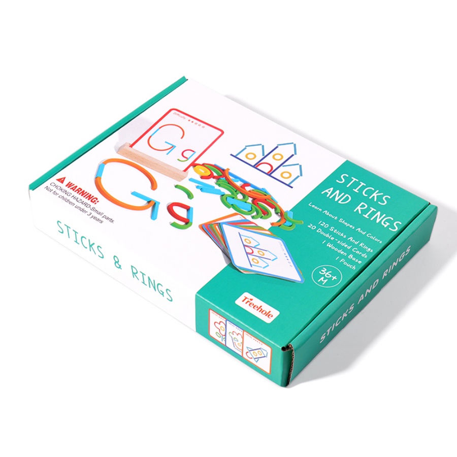 Jouets de puzzle pour l'éducat - Gymnastic Ring Wood avis et prix