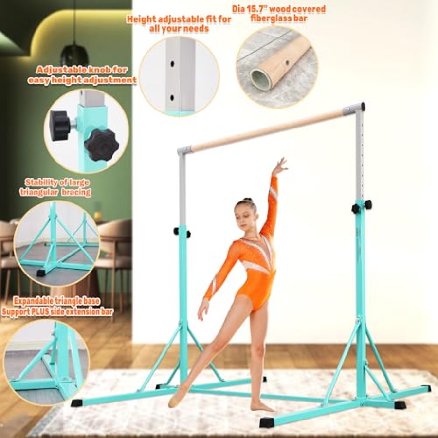 Barre de gymnastique pour entr - Gymnastic Ring Wood avis et prix