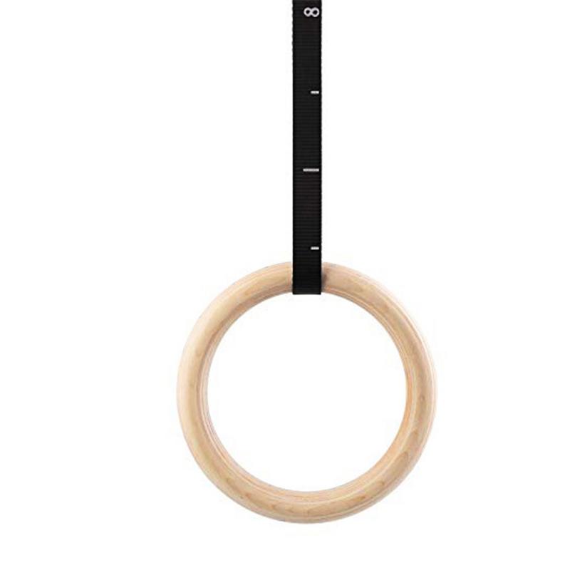 Anneau de gymnastique côtelé e - Gymnastic Ring Wood avis et prix