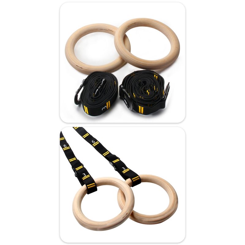 Anneaux de gymnastique numérot - Gymnastic Ring Wood avis et prix