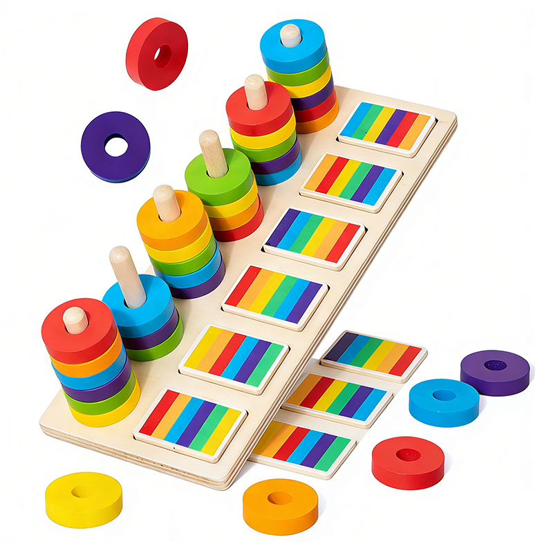 Jeu d'entraînement à la mémoir - Gymnastic Ring Wood avis et prix